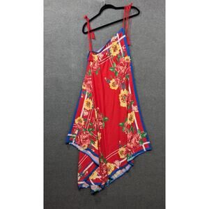 Flying Tomato Handkerchief Dress Womens Medium Asymmetrical Maxi Tank Spaghetti